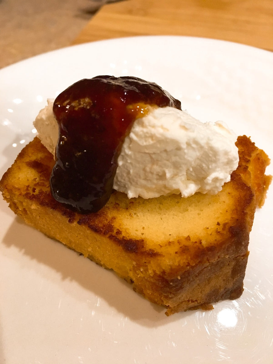 Grilled Pound Cake with Strawberries and Mascarpone Cream – Unicoi Preserves